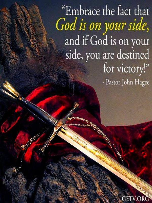 With God As Your Commander and Chief You Have Already Won The Battle